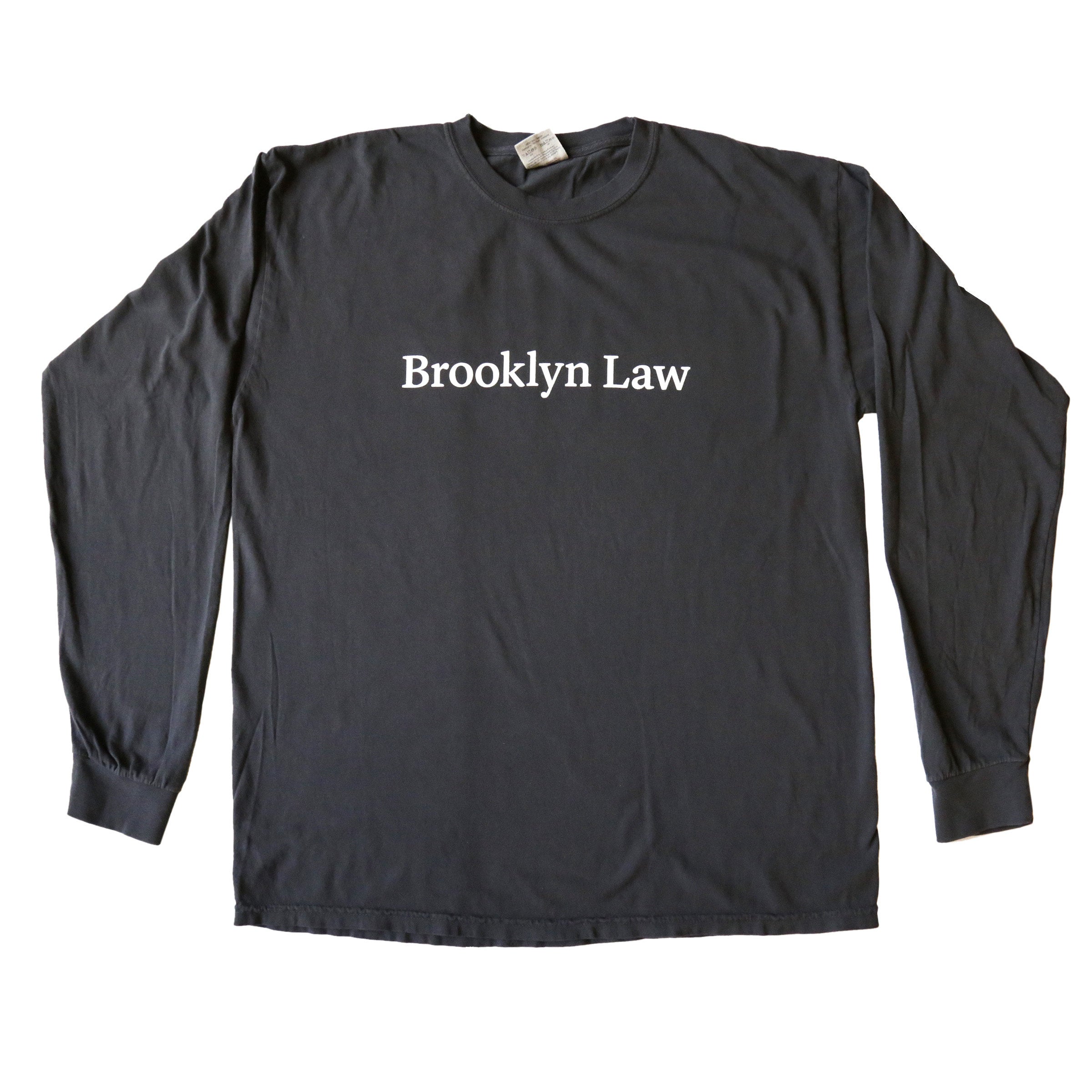 Begge rulle Fjernelse Comfort Colors® Long Sleeve T-Shirt # BLS 7405 - Grey (Closeout) | Brooklyn  Law School